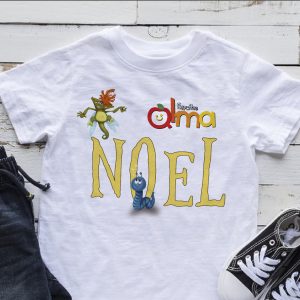 Csinkofák gyermek póló névvel, fiús minta