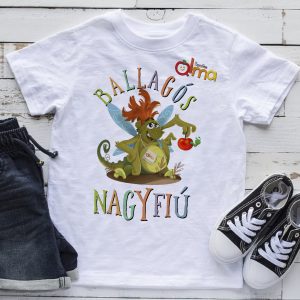 Ballagós nagyfiú gyermek póló