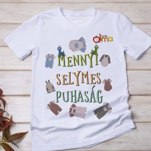 Mennyi selymes puhaság póló