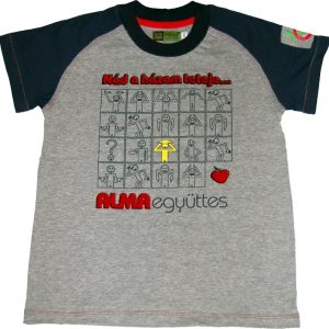 Nád a házam teteje... FIÚ póló szürke